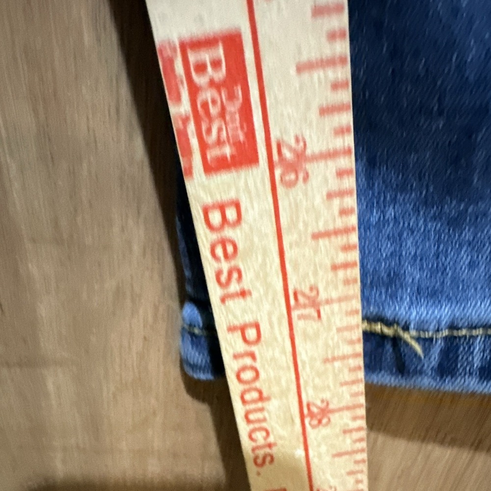 Levi's Men's Regular Fit Straight Blue Medium Wash Denim Jeans 5-Pocket Zip - Picture 5 of 10